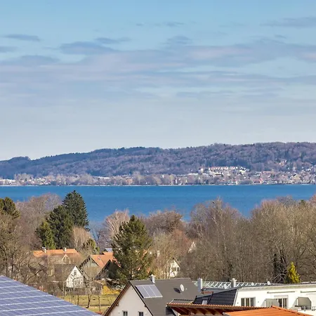 Gemuetliches Wohlfuehl-Apartment Mit Perfektem Seeblick Diessen am Ammersee Exterior photo
